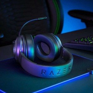 هدفون گیمینگ با سیم ریزر مدل Kraken V3 RGB